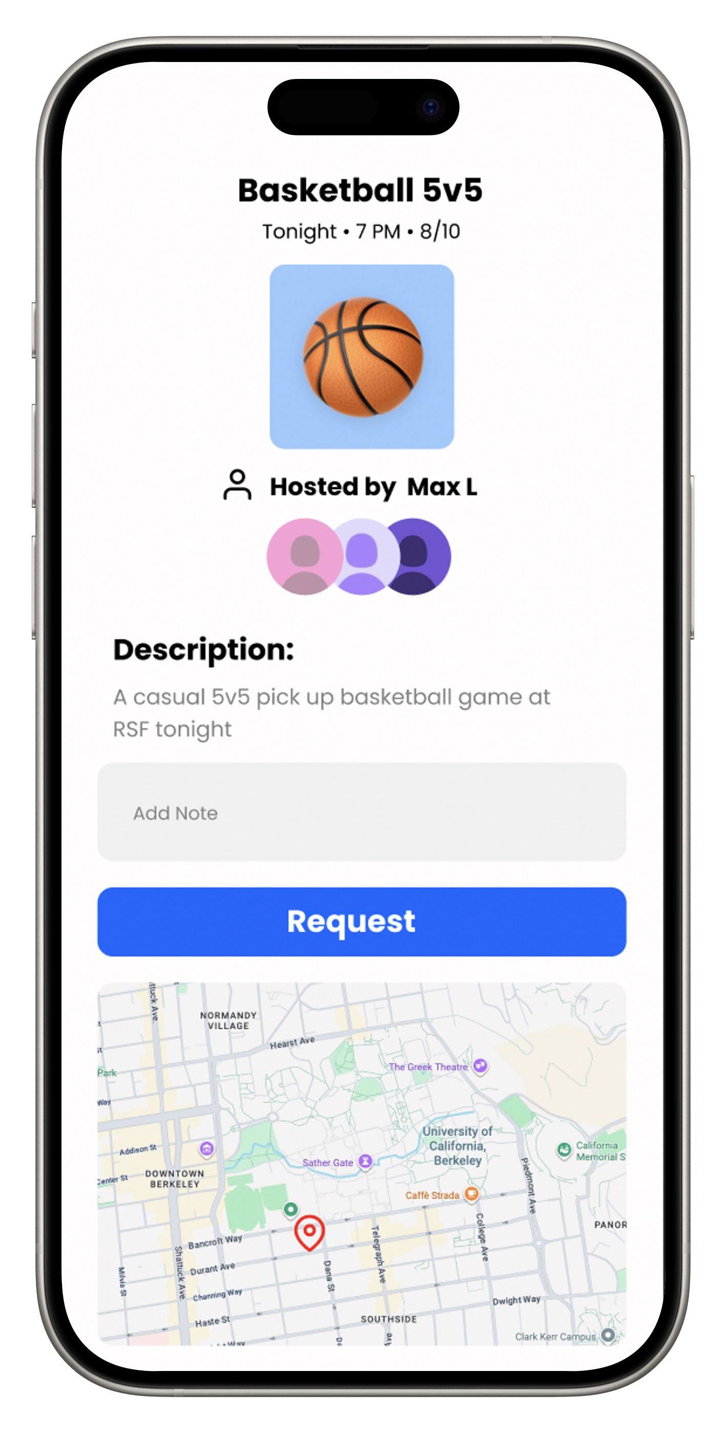 LinkUp Request feature